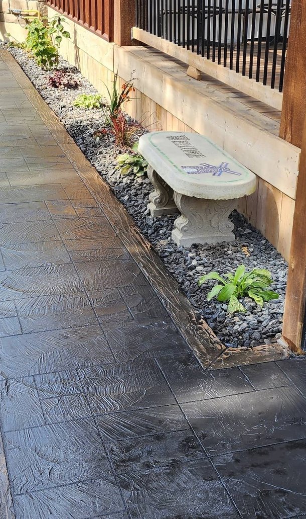 decorative concrete overlay